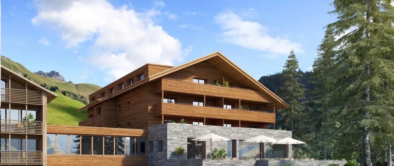 Alpinresortarlberg 1495 - Garni - Fruhstuck In Der Suite Schröcken Eksteriør billede